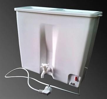 Пластиковый нагреватель для дачи ЭлБЭТ 22 литров